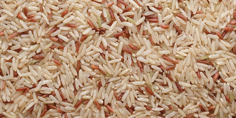 uncooked brown rice